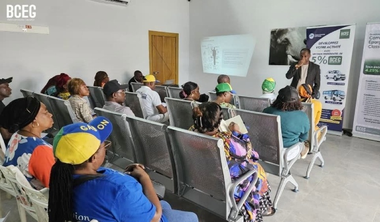 À Makokou, la BCEG prépare le terrain pour l’entrepreneuriat local